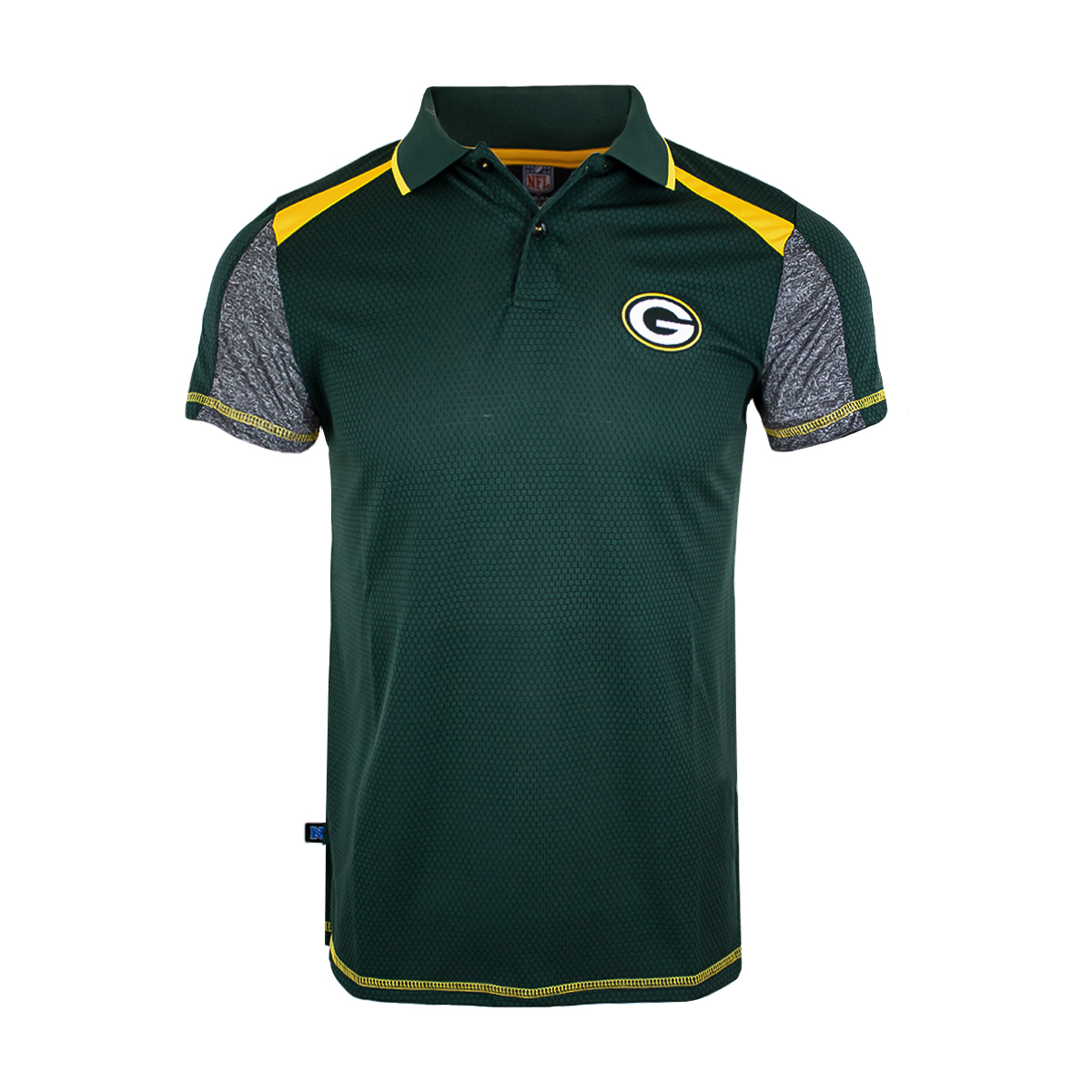 Playera Nfl Tipo Polo Para Hombre Green Bay Packers 100% Original