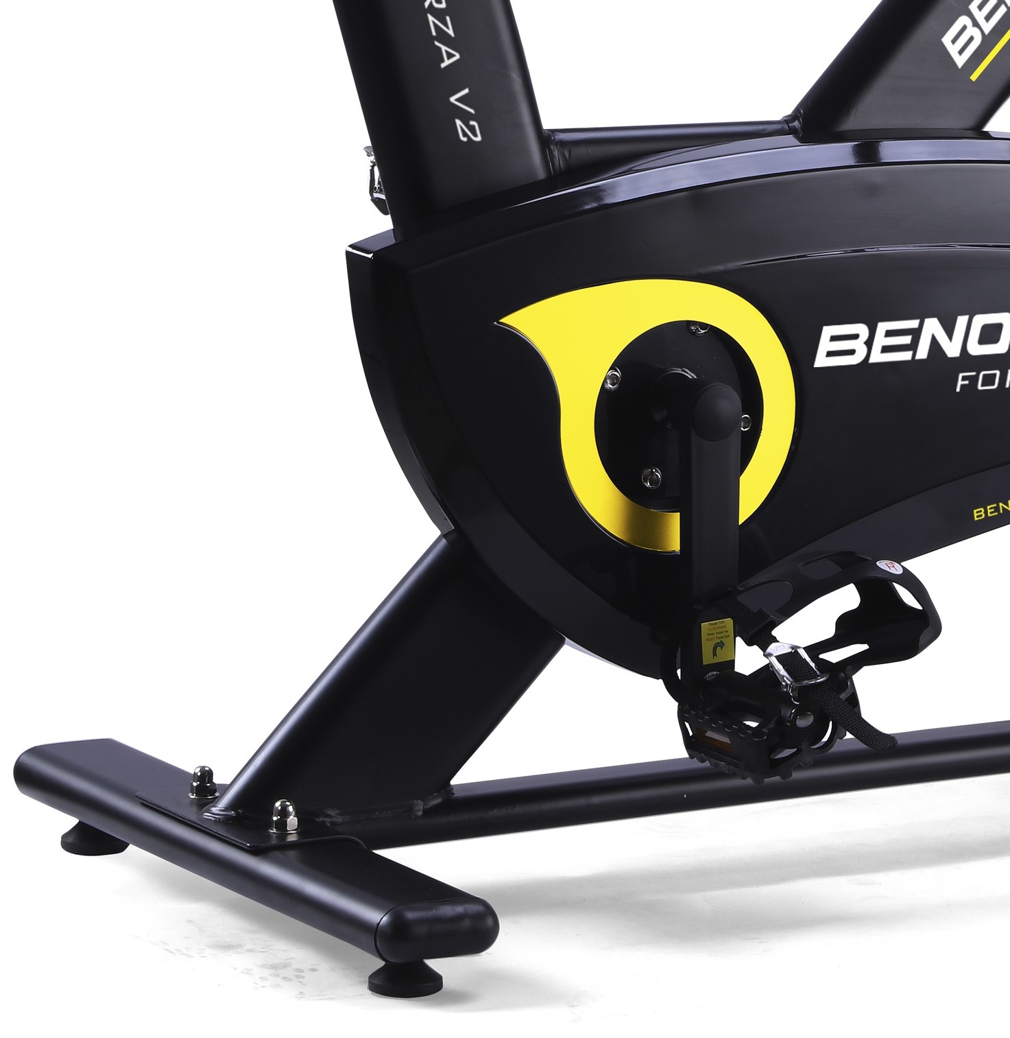 Bicicleta Fija Forza V2 Negro Aparato De Ejercicio Benotto