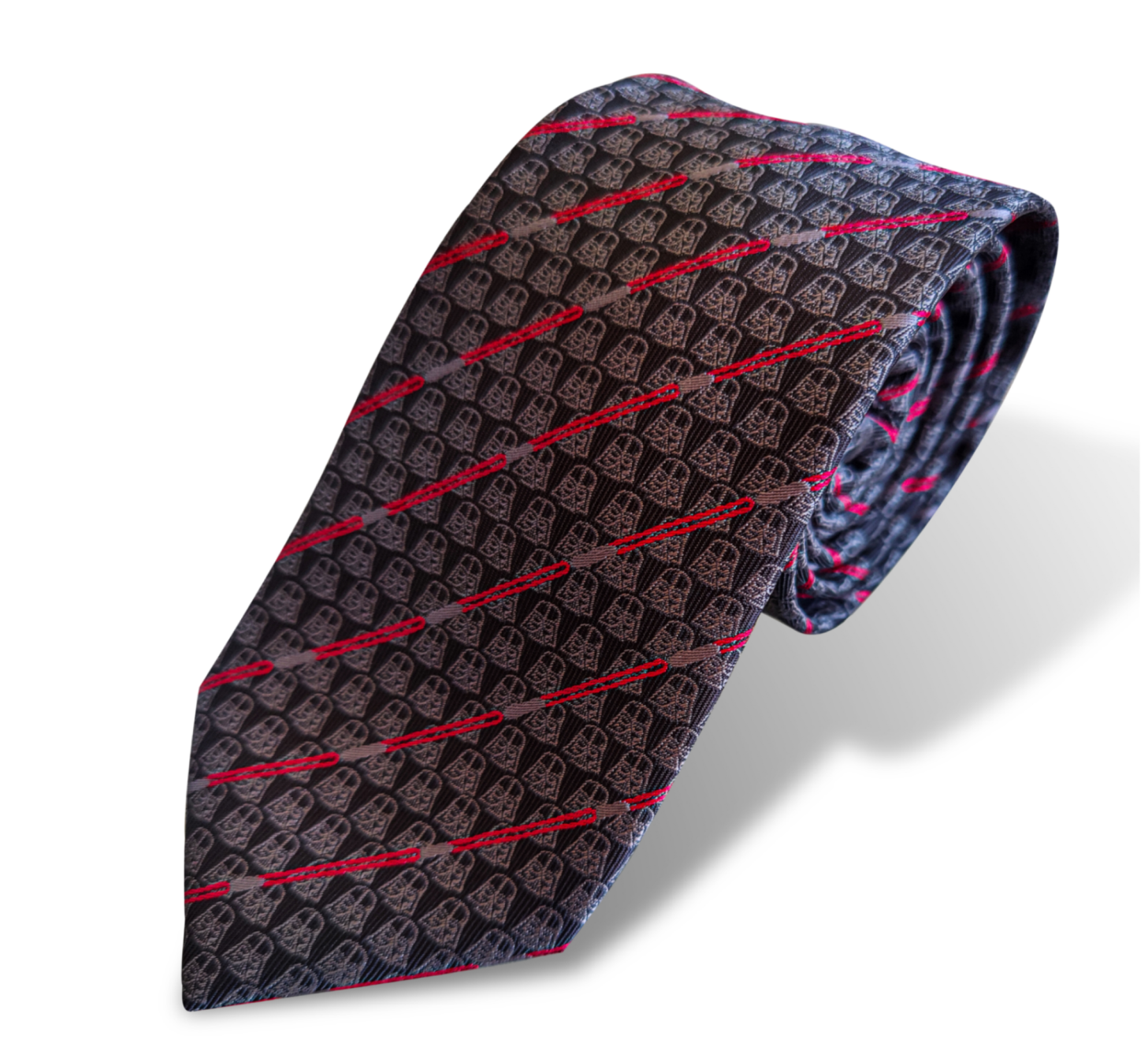 Corbata Star Wars de Darth Vader Marca Puentes Denver en poliéster Elegante Slim Fit