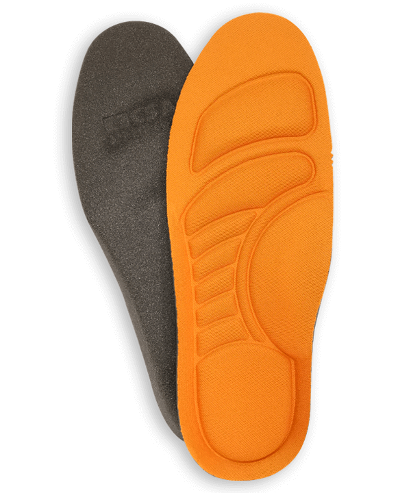 Plantillas Unisex Zapatos Hombre Mujer Anatómicas Boston Naranja