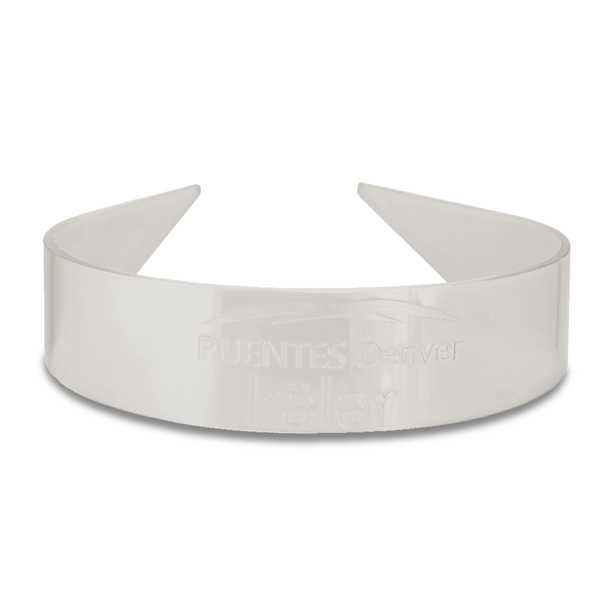 Cuello de Plástico Semi-Transparente Para Camisas De Vestir Kaler By Puentes Denver