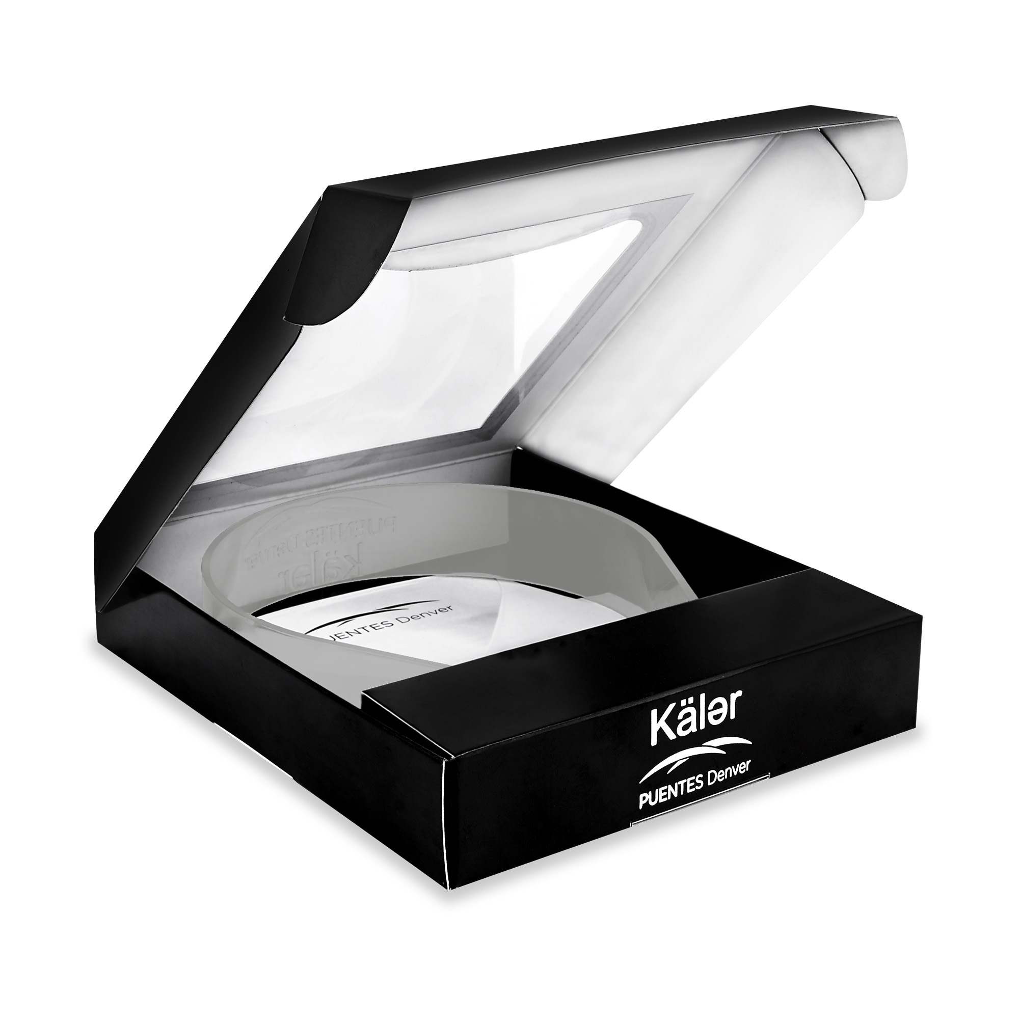 Cuello de Plástico Semi-Transparente Para Camisas De Vestir Kaler By Puentes Denver