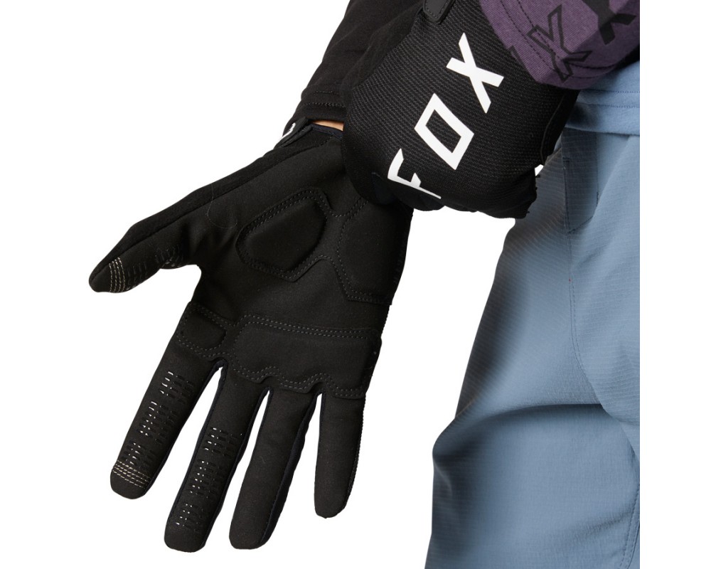 GUANTES FOX RANGER GEL NEGRO 