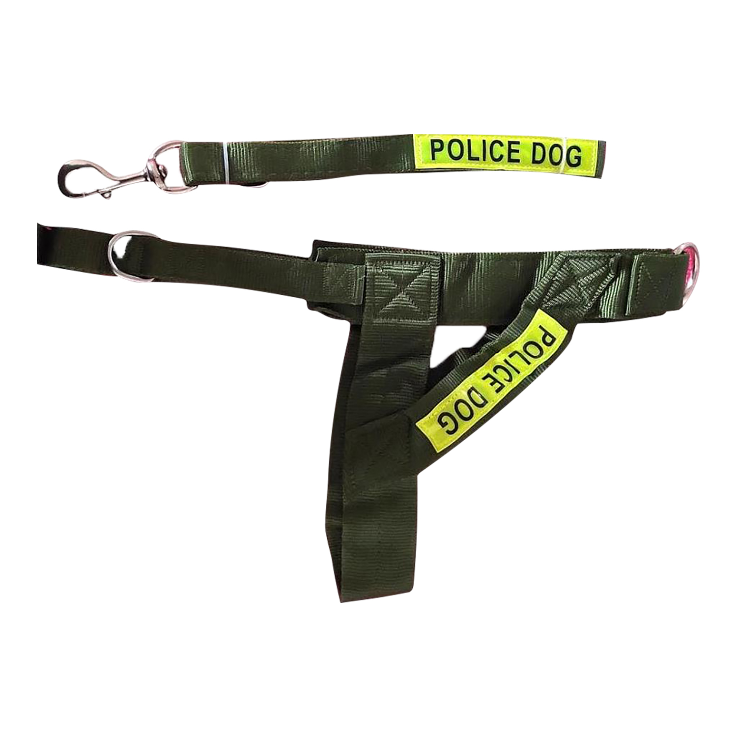 Kit Táctico De Arnés Pechera Resistente Con Correa Perros