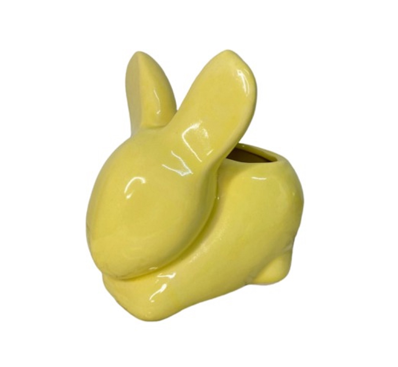 Figura Maceta Decorativa De Cerámica  Galería Oneris CONEJO