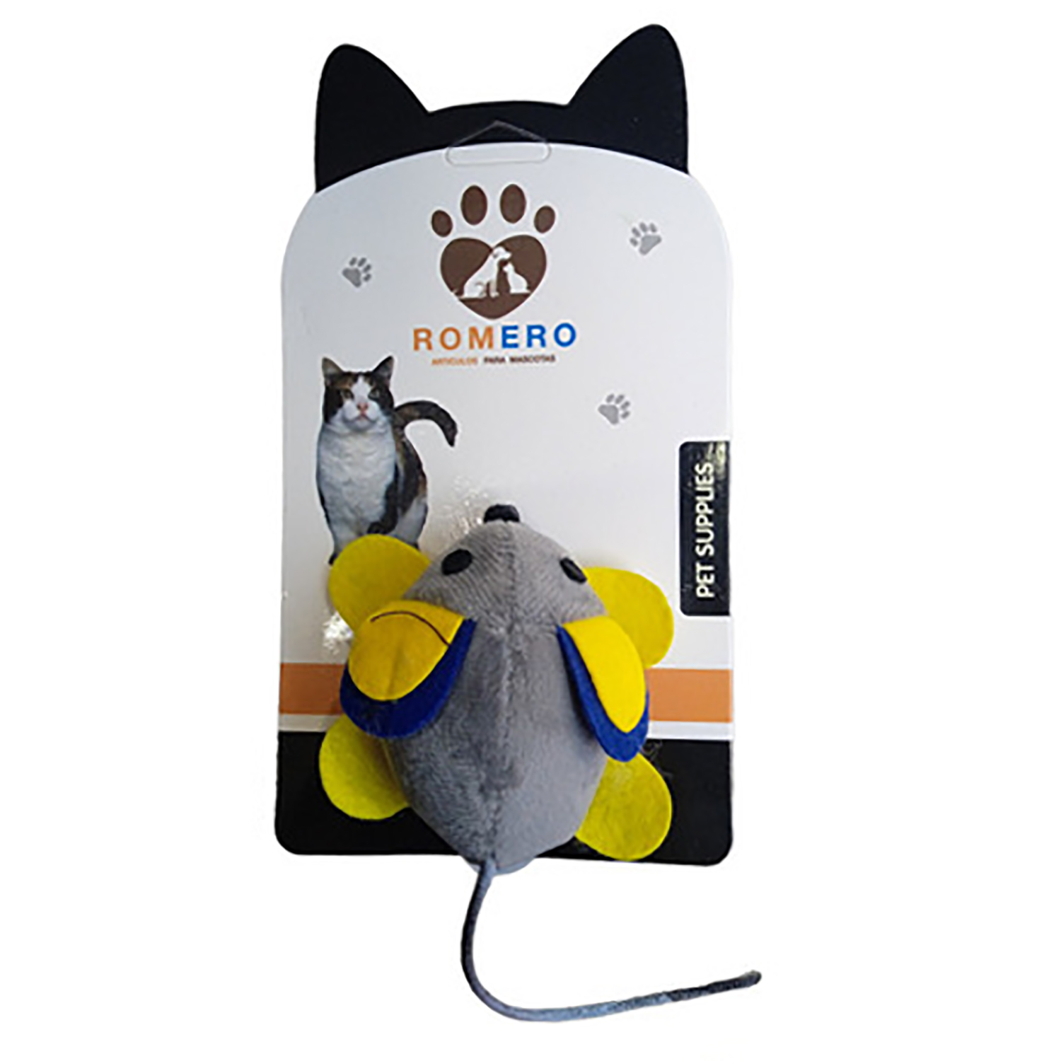 Juguete Para Gato Raton De Cuerda Vibrador 