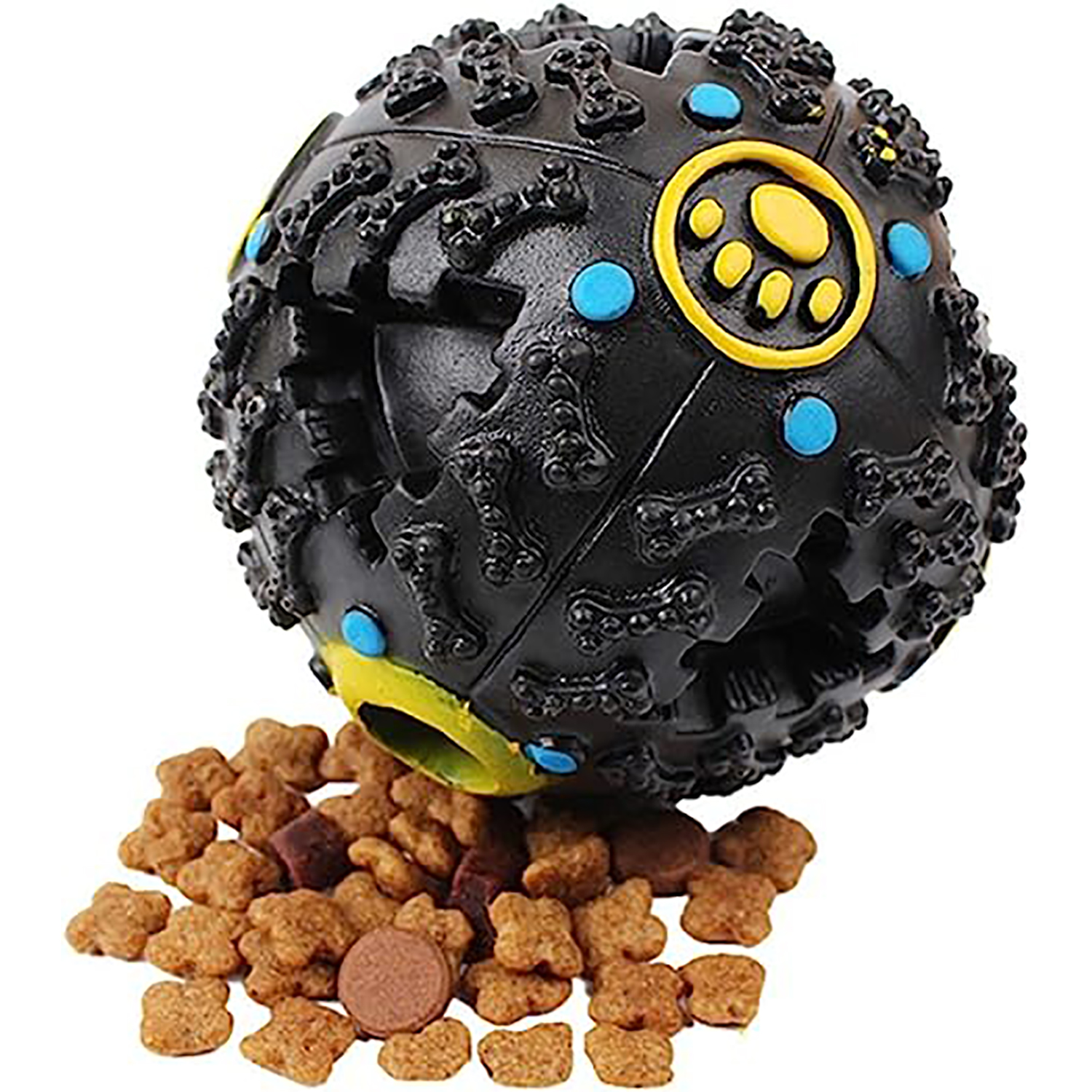 Juguete Dispensador Pelota Mordedera Para Mascota Perro Gato