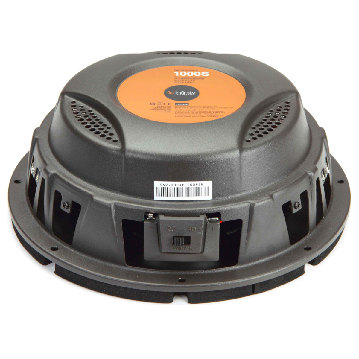 Subwoofer Plano 10" Infinity Reference 1000s 800/200w para Auto