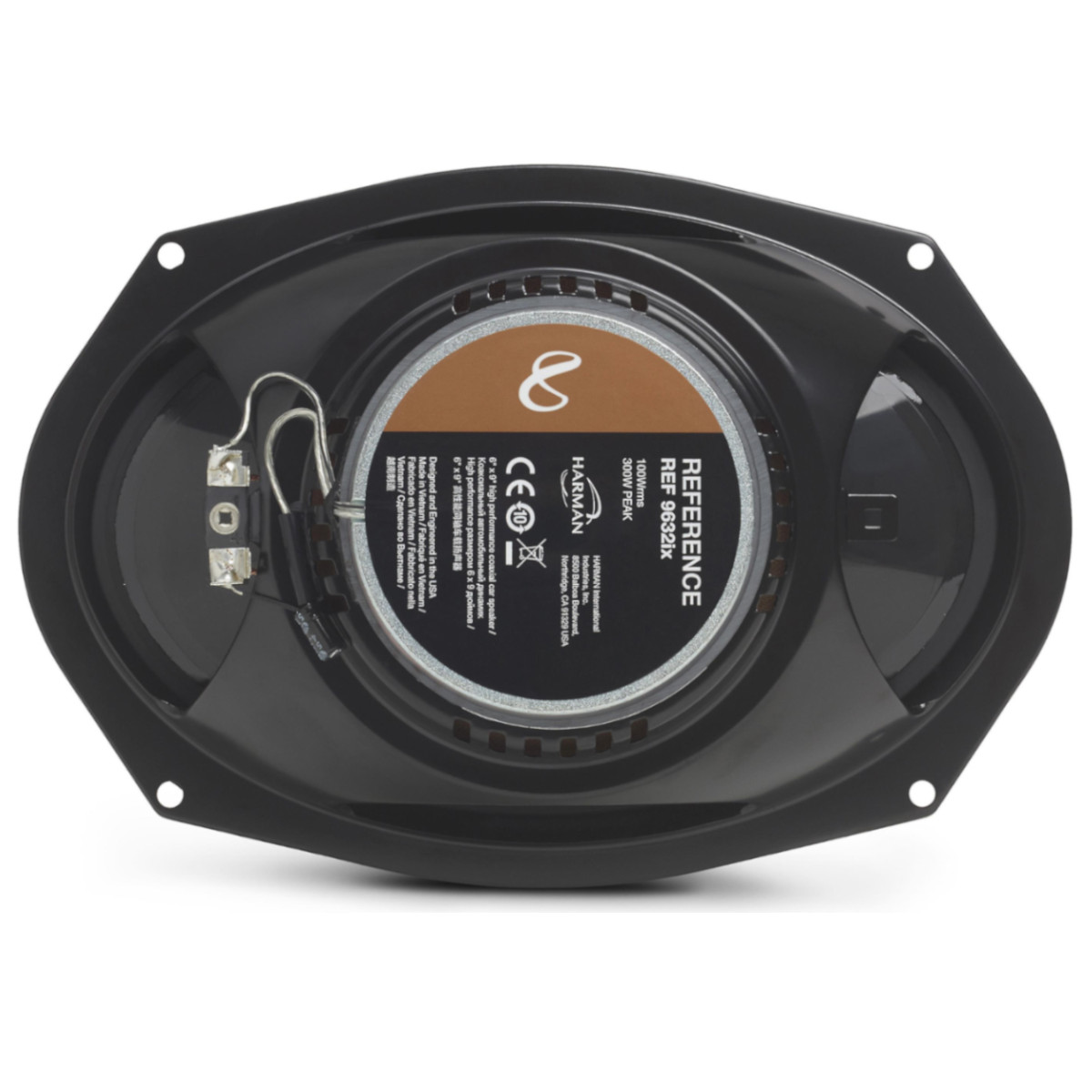 Bocinas 6x9 Infinity Reference 9632ix 300w 3 Ohm 2 Vias para Auto