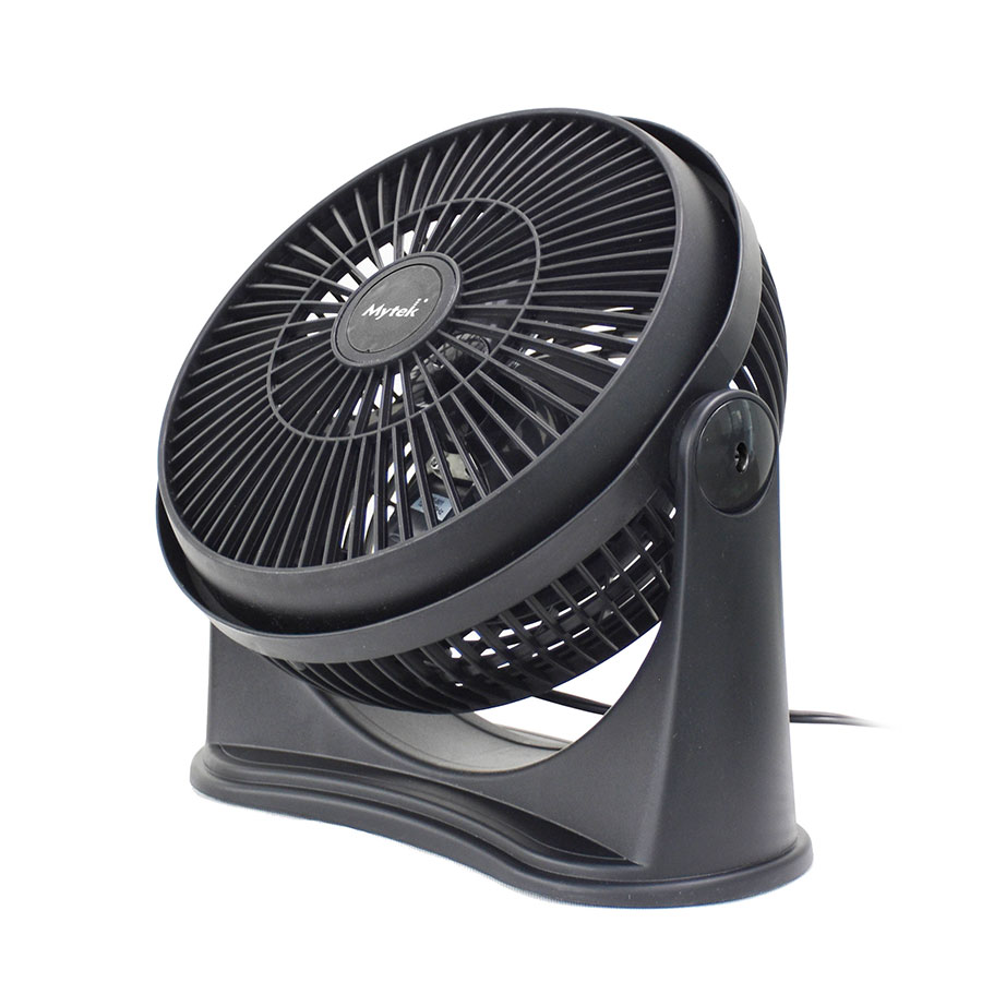 Mytek 3354 Ventilador de Escritorio 8 pulgadas, Control Rotativo, Ajustable