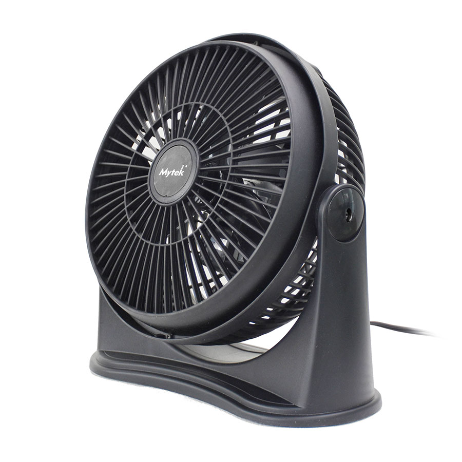 Mytek 3354 Ventilador de Escritorio 8 pulgadas, Control Rotativo, Ajustable