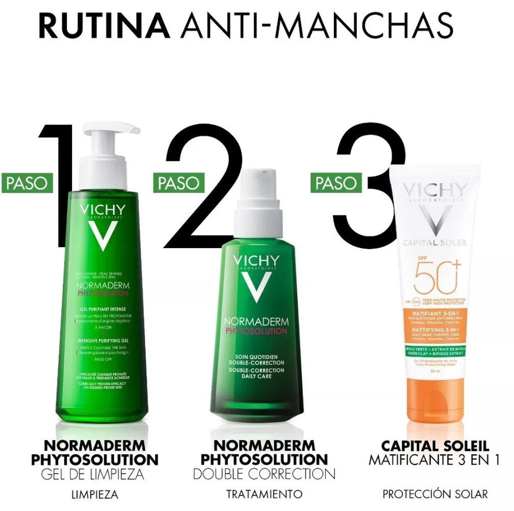 Normaderm Gel De Limpieza Vichy Phytosolution 400 Ml