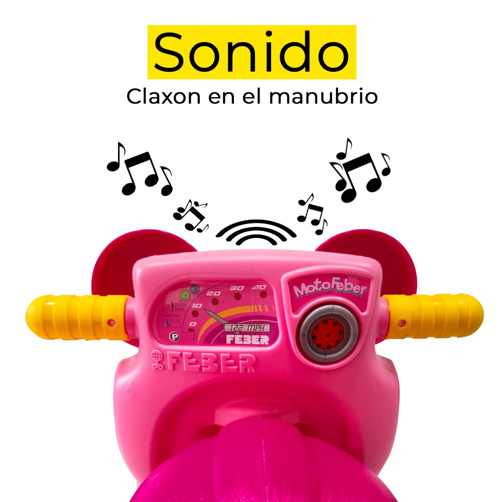 Montable para Niños Moto Feber Minnie