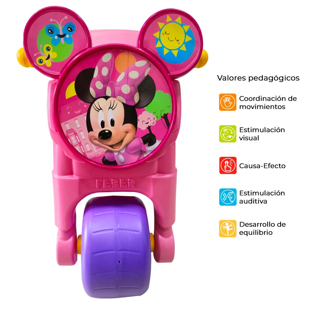 Montable para Niños Moto Feber Minnie