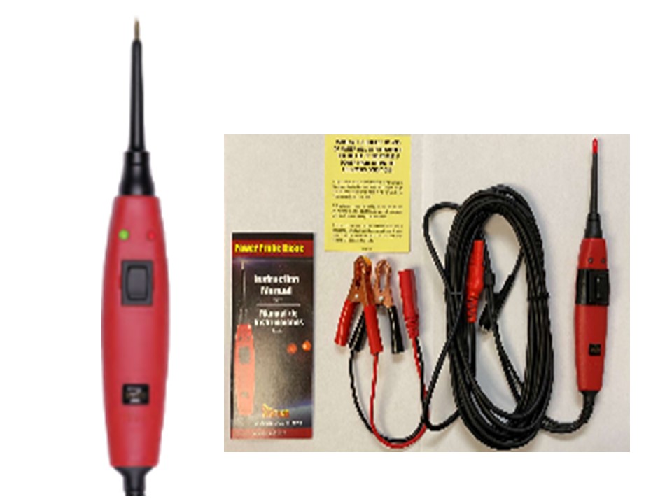Probador de Cables  y Detector de Fallas uso Automotriz; POWER PROBE BASIC