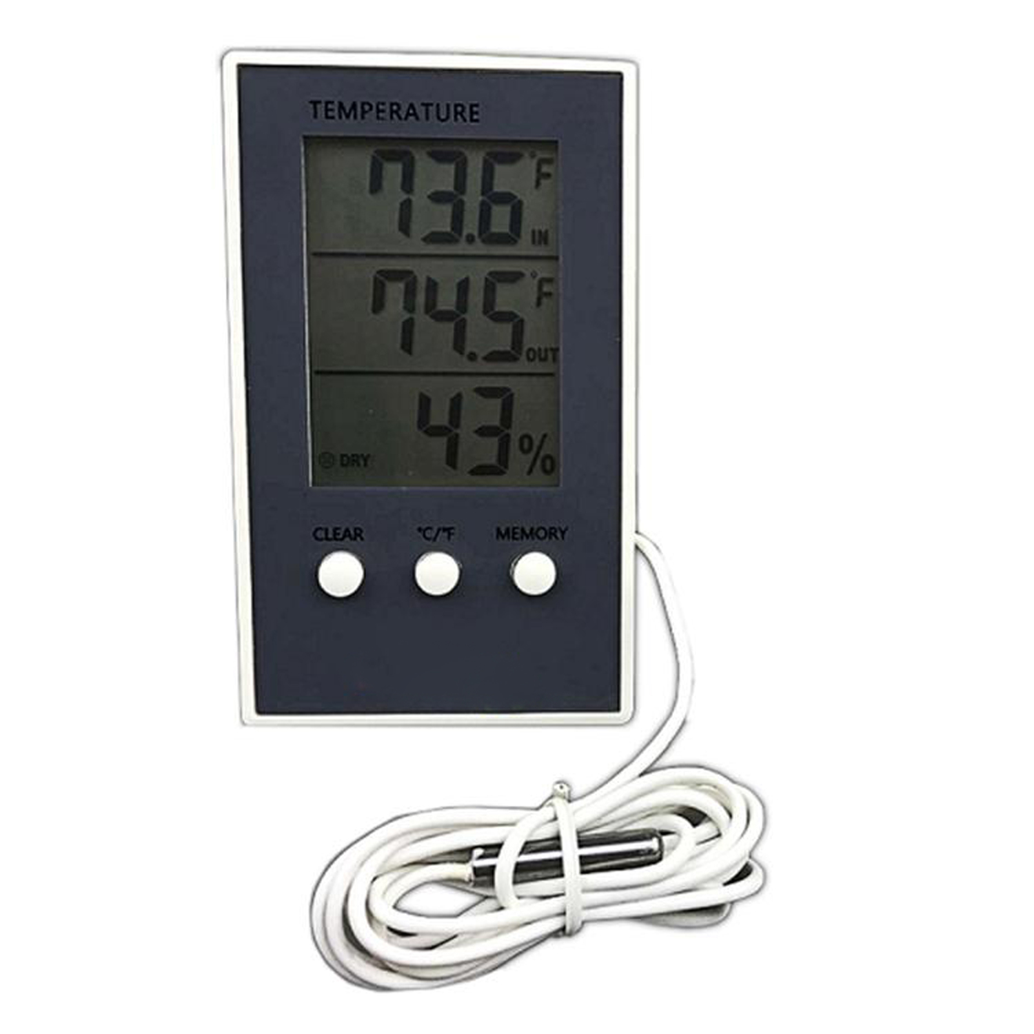 Temperatura Estación Meteorológica MXTIO-001-12 CFTemp, Interior, -10 a 50C ó 32 a 122FTemp, Exterior, -50 a 70C ó -58 a 158F 1"AAA" StationTester