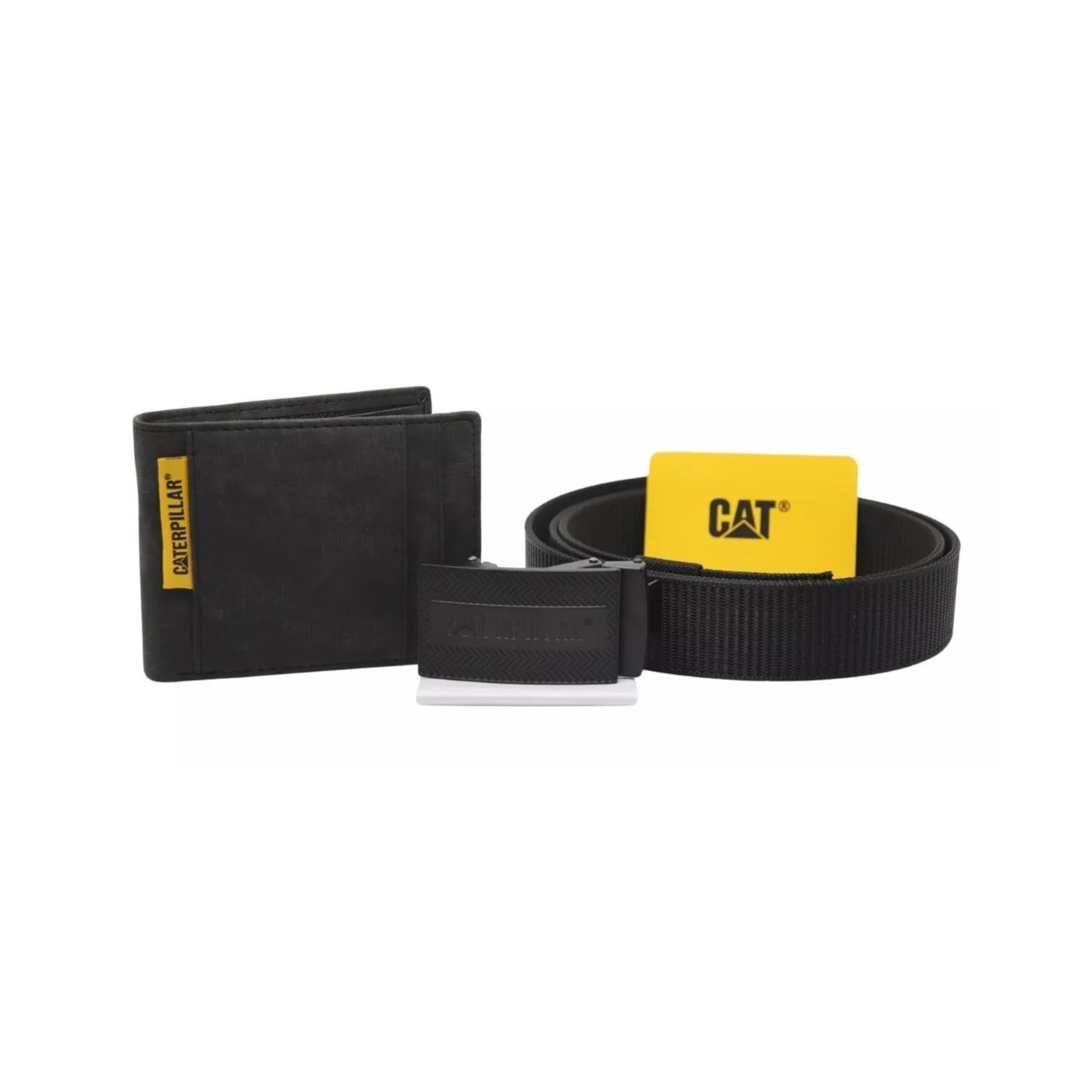 Set Cartera Con Cinturon Para Hombre Caterpillar 22and