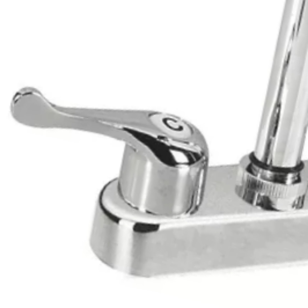 Grifería de lavabo Lion Tools 3553 acabado cromado