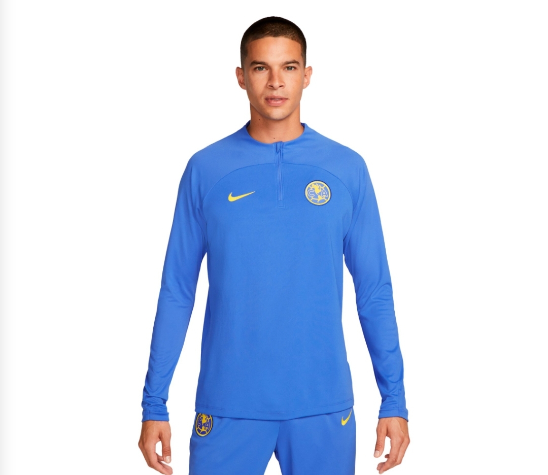 Club América Strike Chamarra de entrenamiento de fútbol Nike Dri-FIT