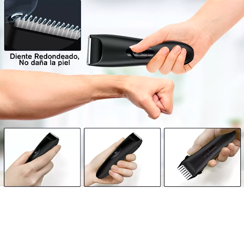 Rasuradora Eléctrica Corporal Maquina De Afeitar Zonas Intimas .