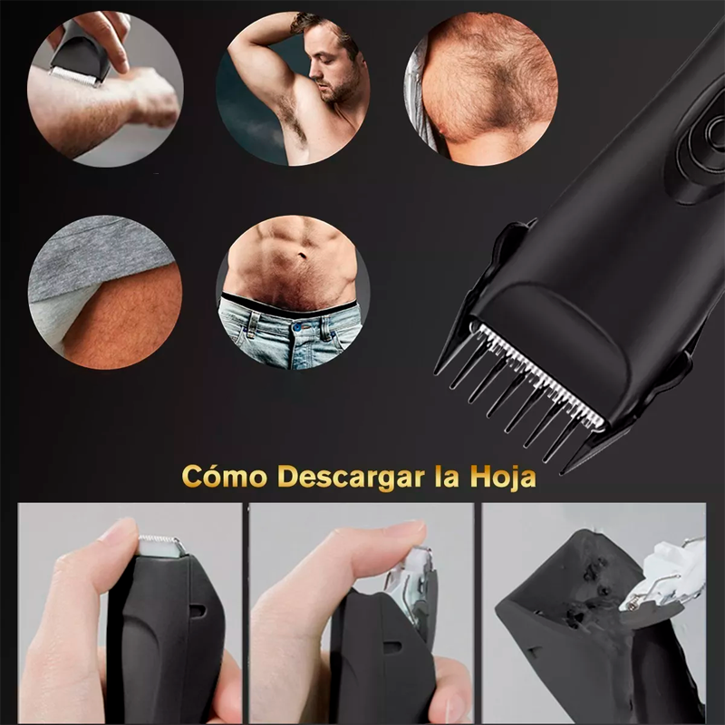 Rasuradora Eléctrica Corporal Maquina De Afeitar Zonas Intimas .