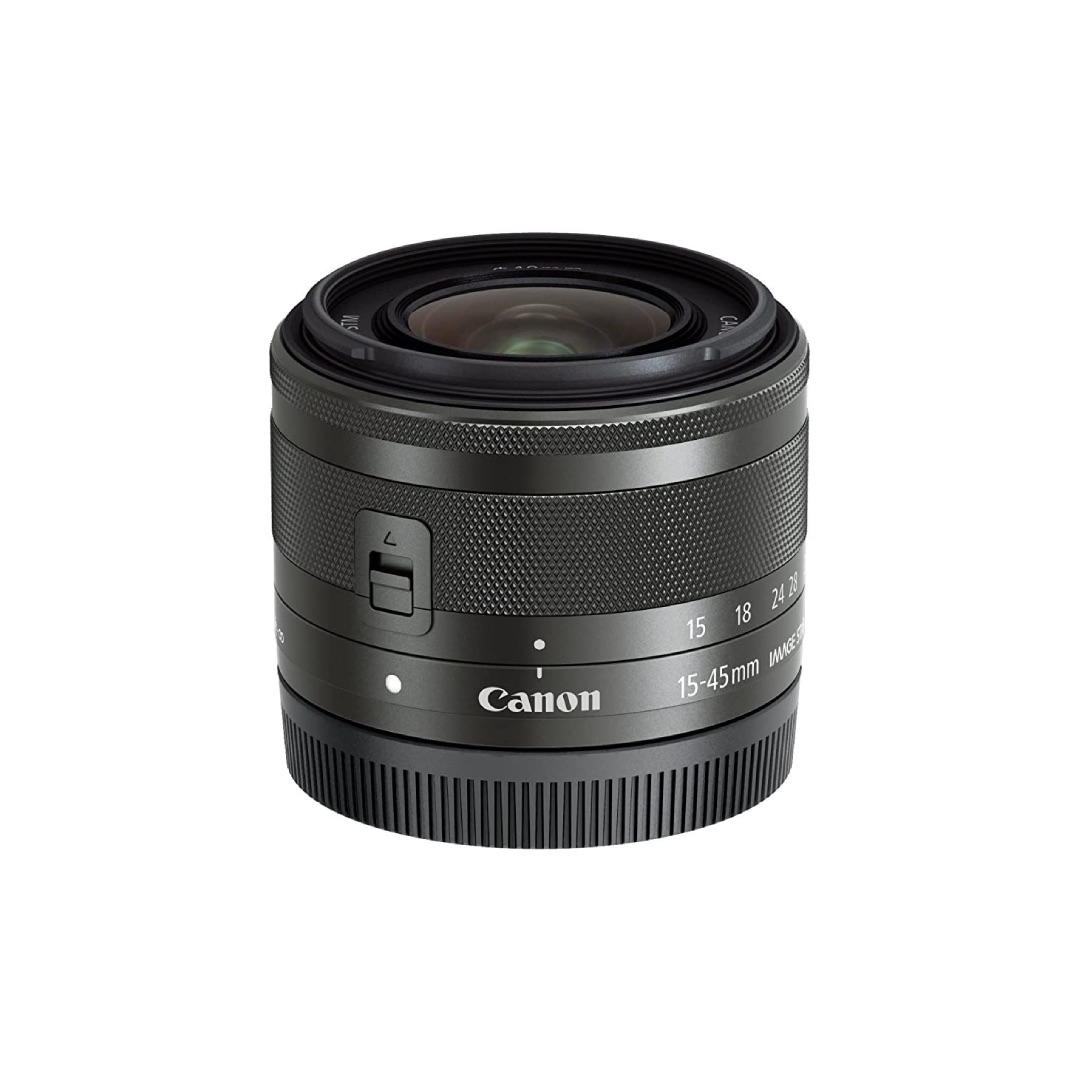 Lente Canon EF-M 15-45mm f/3.5-6.3 IS STM (Reacondicionado Grado A) 