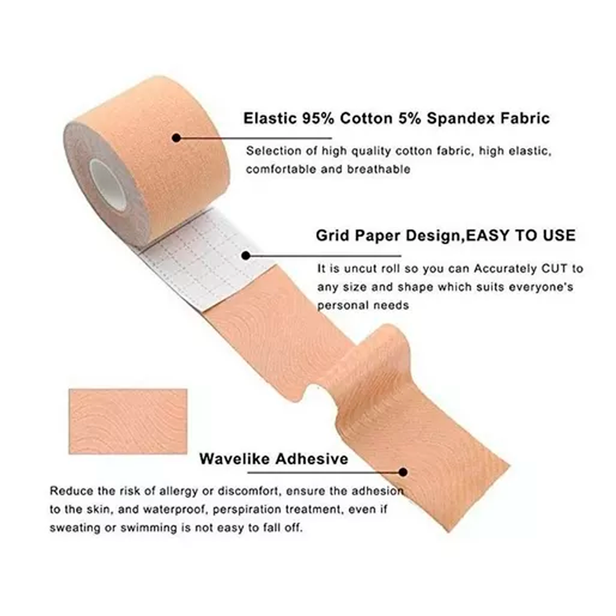 Cinta Levanta Busto Invisible Push Up Cinta Mas Set De 5 Protectores Brasier Strapless