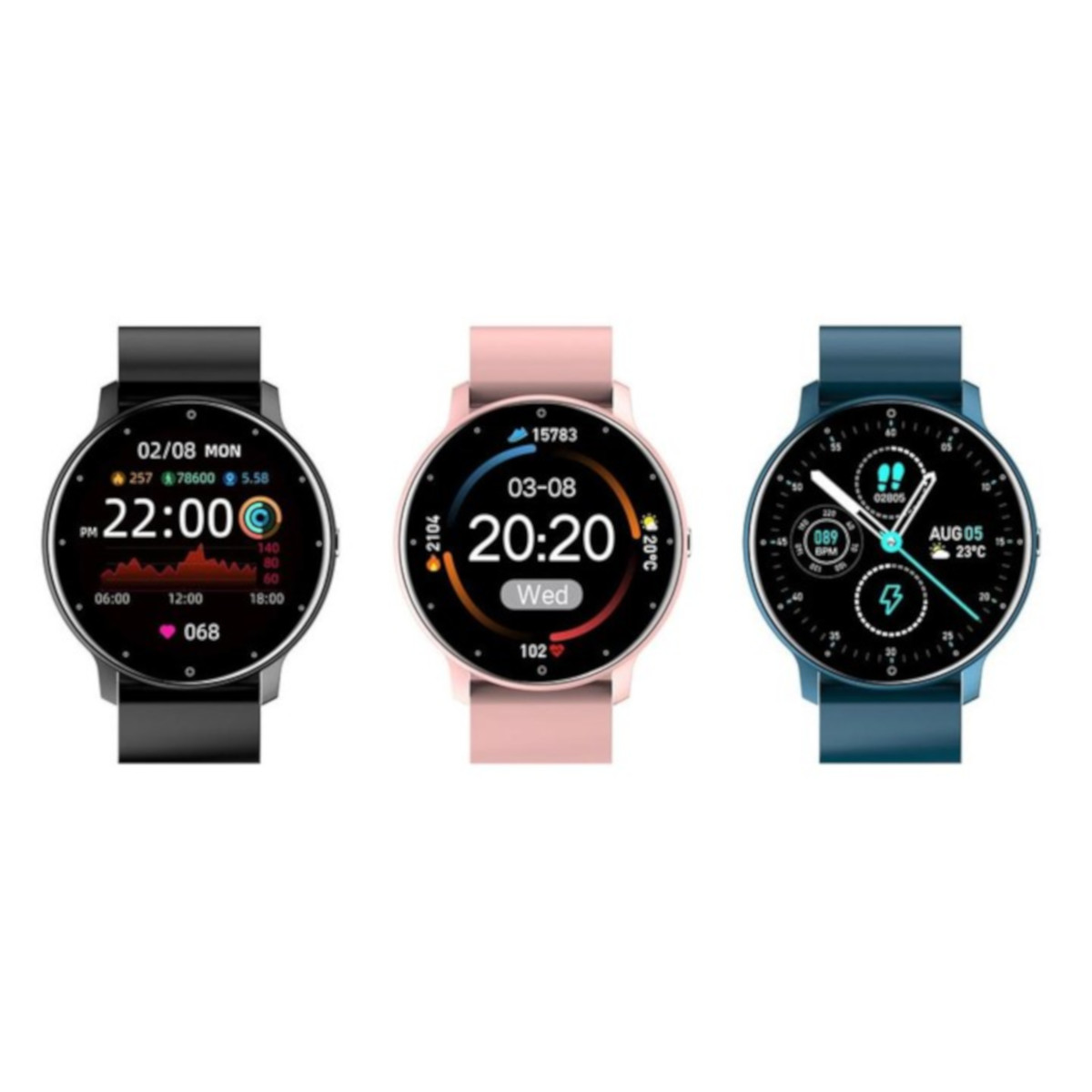 Reloj Inteligente BW0223 Pantalla de 1.28" Azul