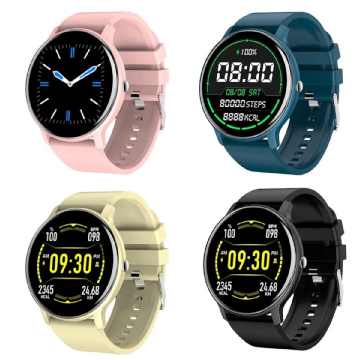 Reloj Inteligente BW0223 Pantalla de 1.28" Azul