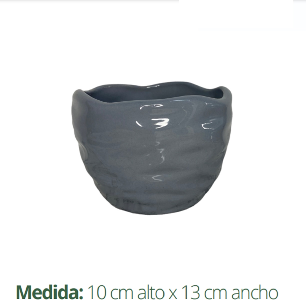 Figura Maceta Decorativa De Cerámica Galería Oneris paris chica