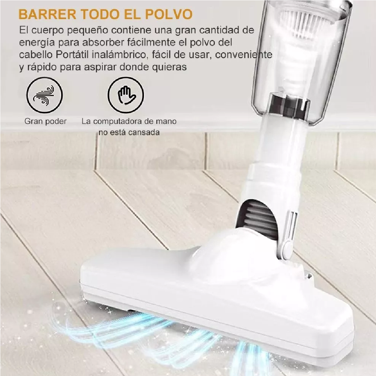 Aspiradora Inalambrica Aspirador Mano Portátil Dos En Uno