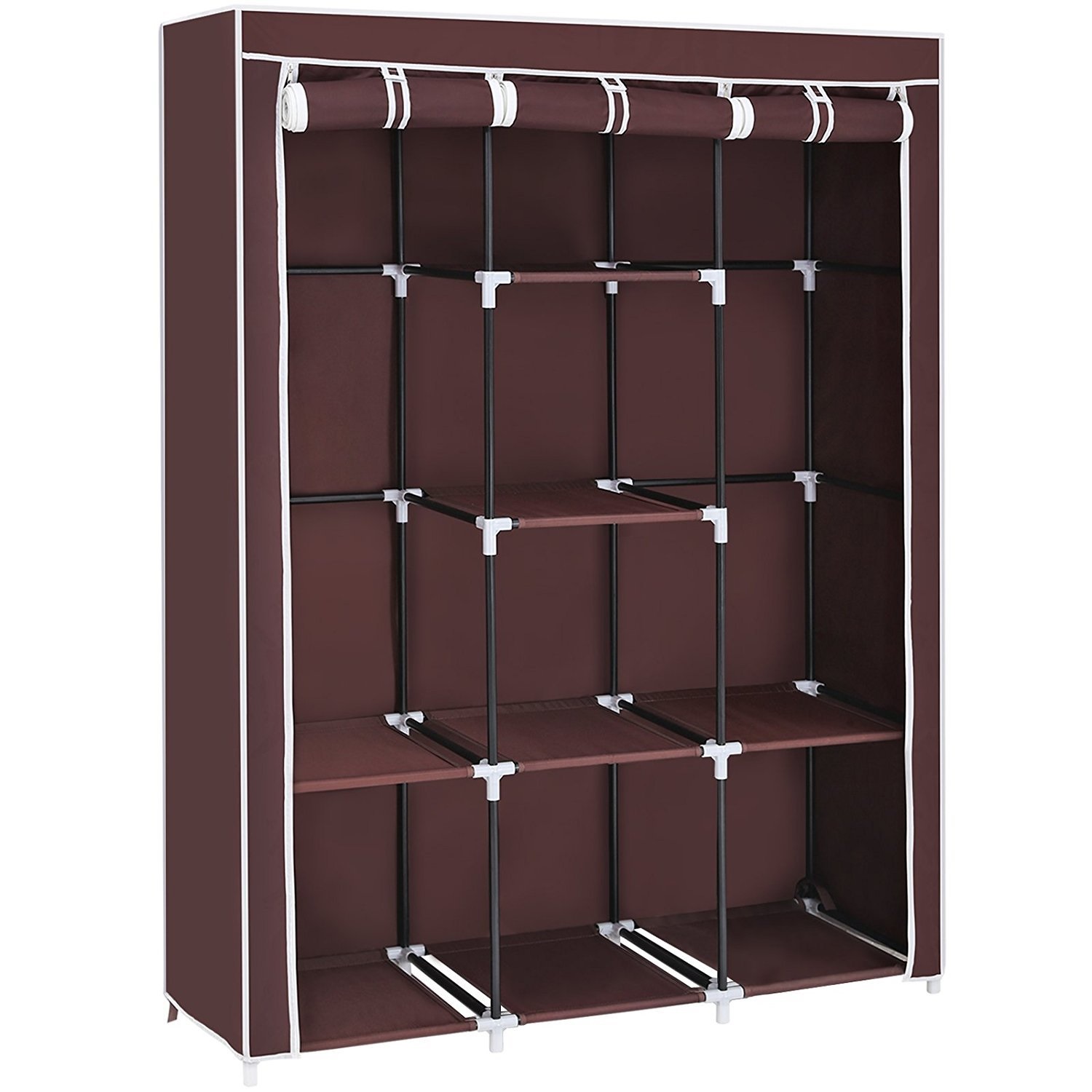 Rack Closet Zapatera Guardarropa Organizador Medidas 175x150x45 Cm 