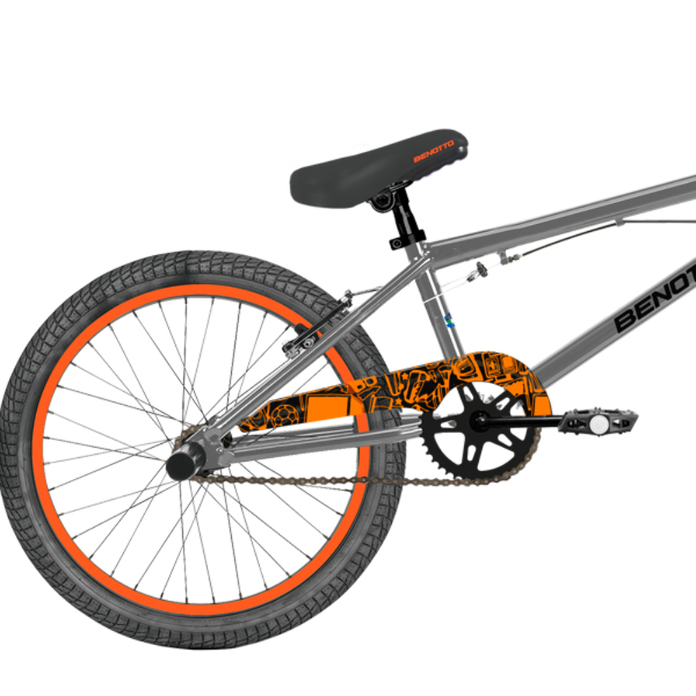 Bicicleta BENOTTO FreeStyle KTR-MUNDIAL R20 Acero 1V. Gris Oscuro Niño