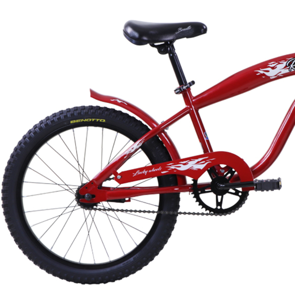 Bicicleta BENOTTO Infantil ROCKET R20 Acero 1V. Cereza Niño