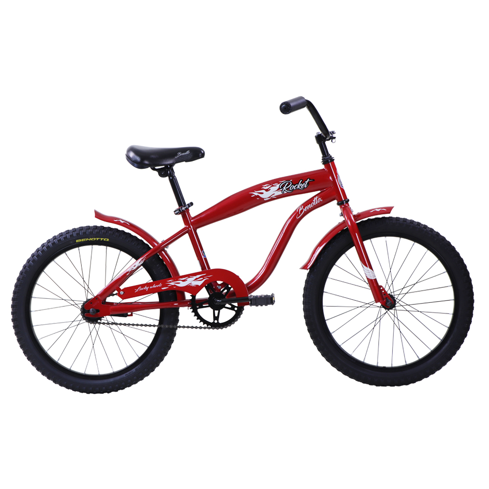 Bicicleta BENOTTO Infantil ROCKET R20 Acero 1V. Cereza Niño