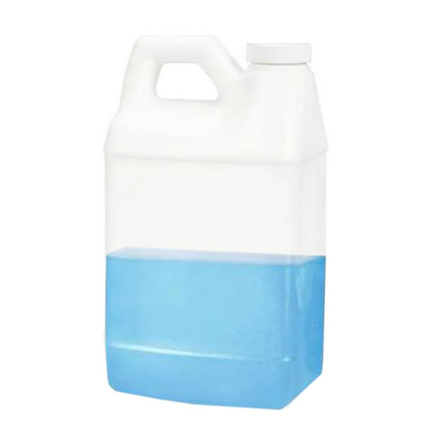 Envase de Plastico para Líquidos MXPML-004-4 20 Pzas 1L Diámetro 3,4cm Polietileno Tapa de Rosca Blanco, PlastMini