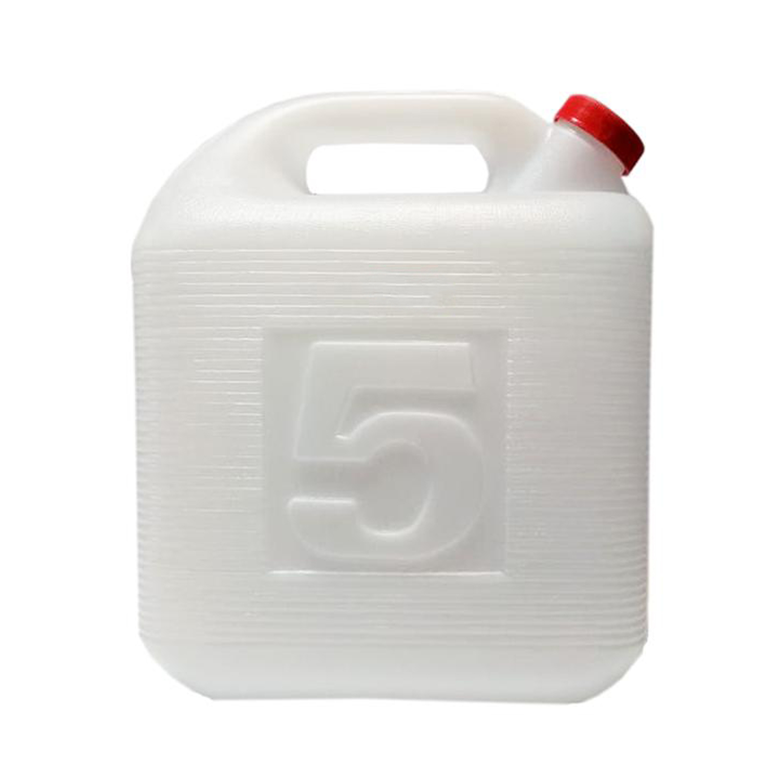 Venta de Garrafón de Bidón Mayoreo MXNIW-004-3 20 Pzas 5L Diámetro 3,5cm Polietileno Tapa de Rosca Blanco, PlastNew