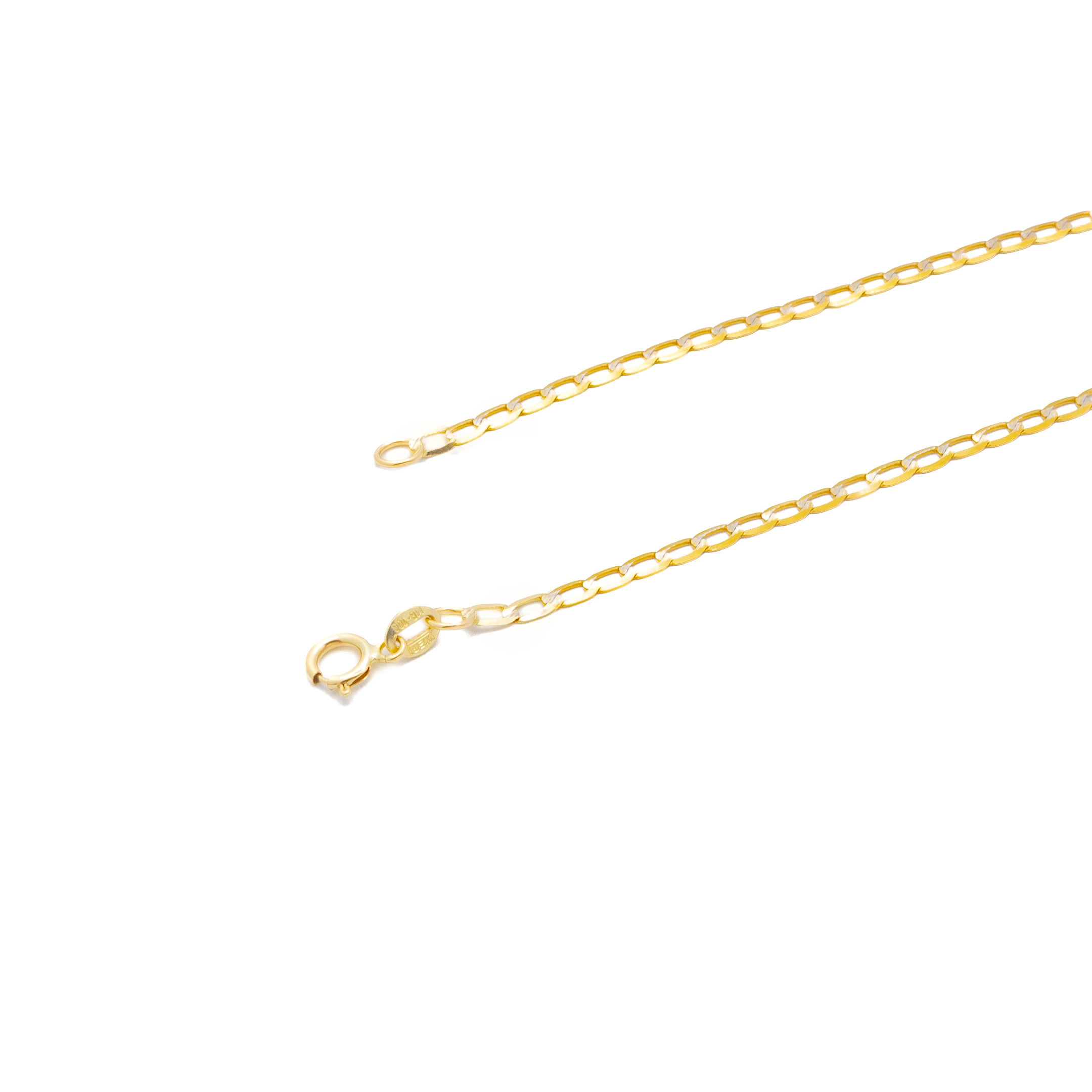 Pulso Inglés Diamantado Oro Italiano 10 Kilates.