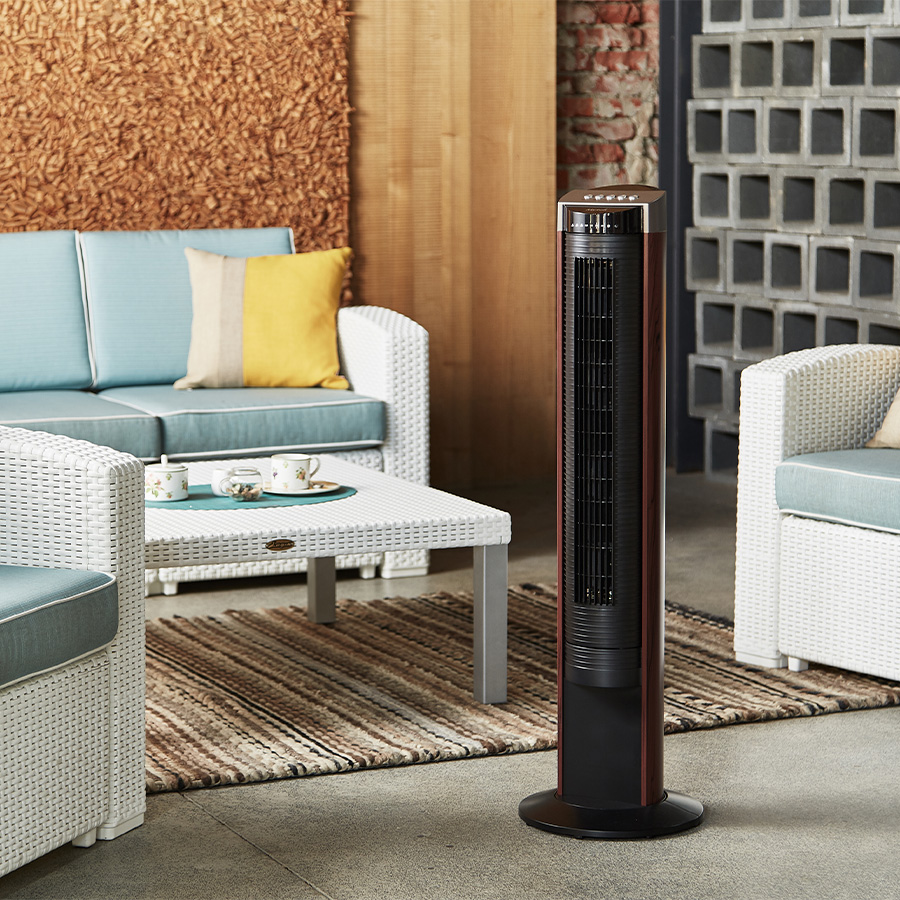 Mytek 3359 Ventilador de Torre con Control Remoto, 41"
