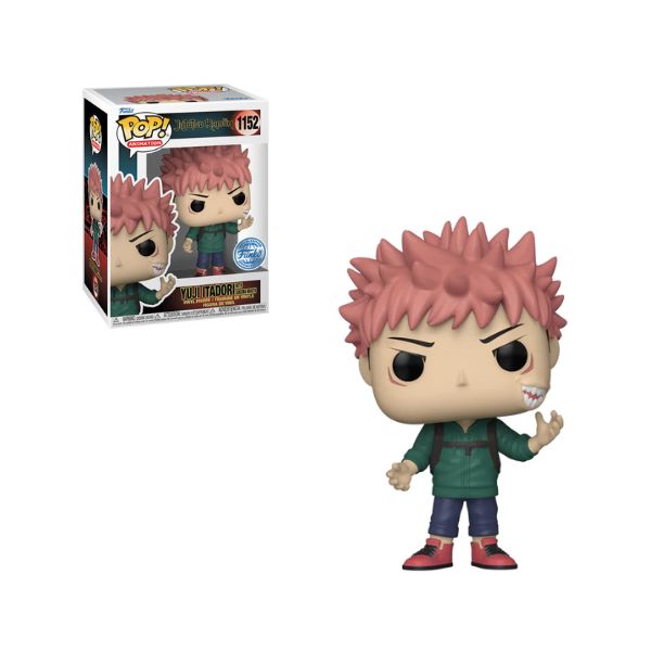 Yuji Itadori con boca de Sukuna Exclusivo Funko Pop Jujutsu Kaisen