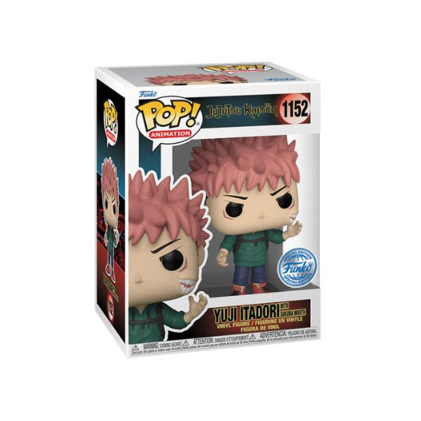 Yuji Itadori con boca de Sukuna Exclusivo Funko Pop Jujutsu Kaisen