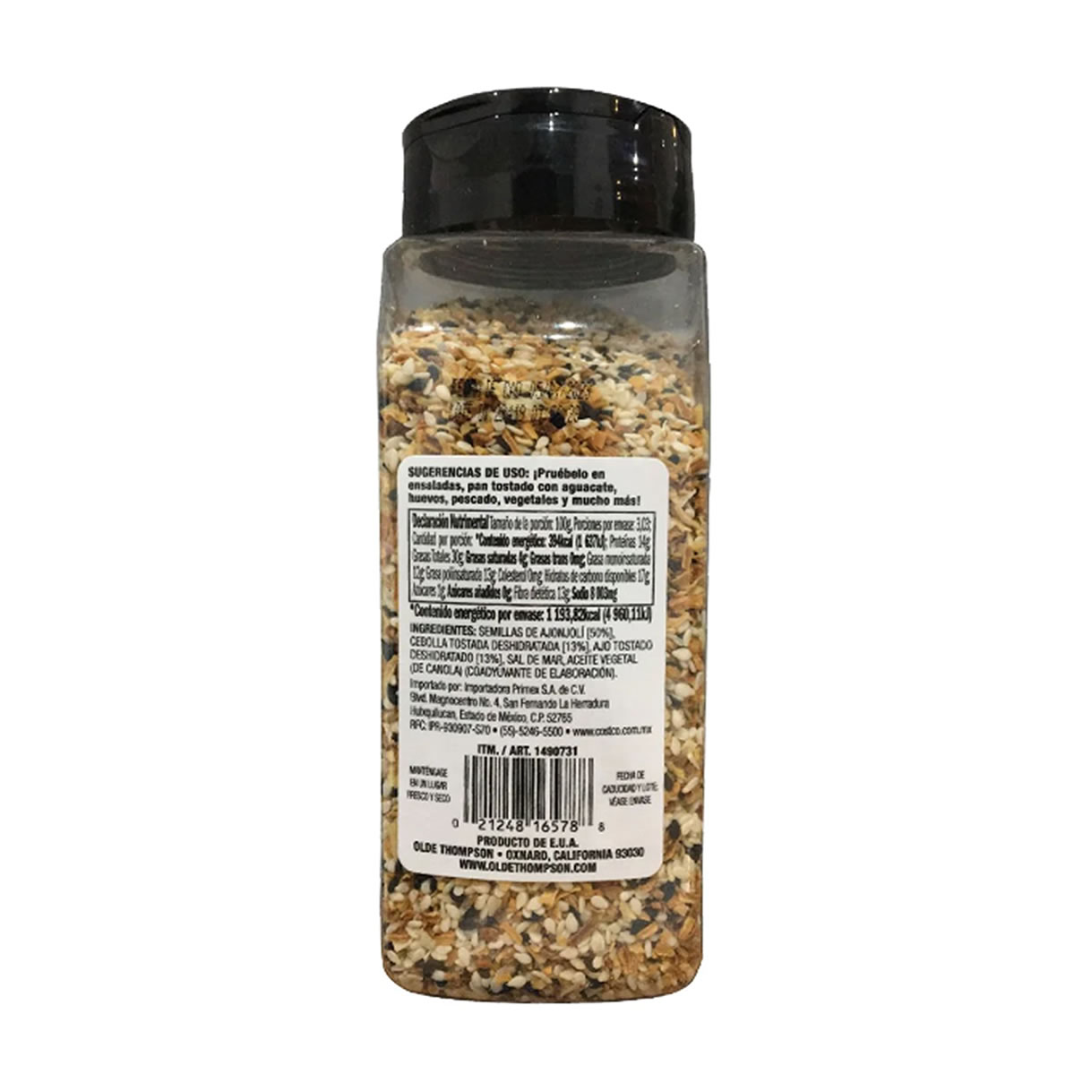 Everything Bagel Seasoning 303 gr. Olde Thompson