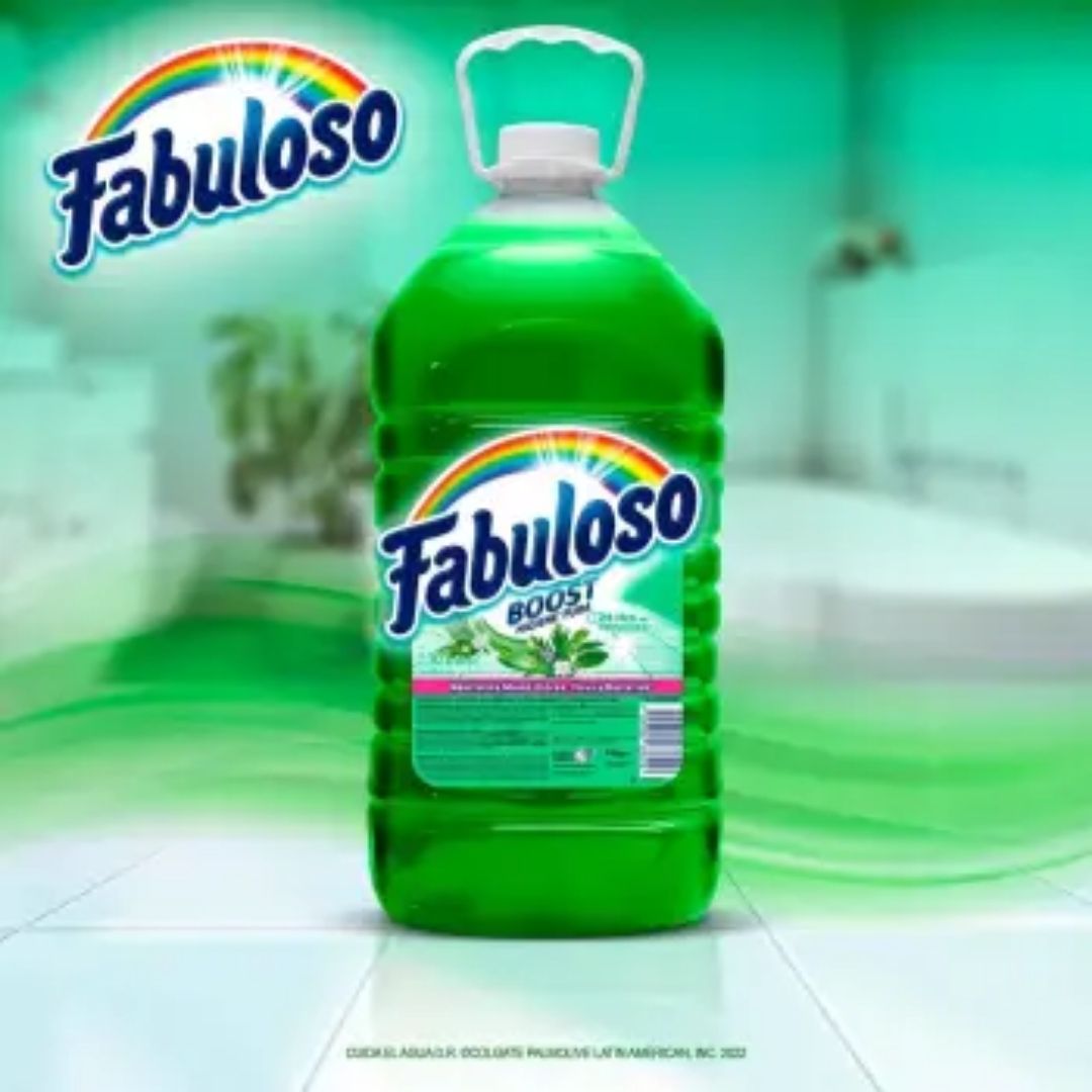 Limpiador Multiusos Fabuloso Boost Olor Te Y Romero 10 Litros