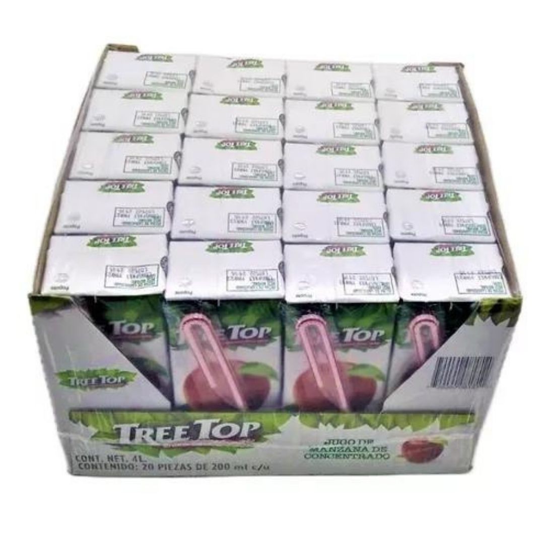 Jugo De Manzana Tree Top Con 20 Tetrapack´s De 200ml