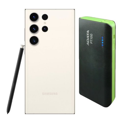 Galaxy S23 Ultra 1TB Beige Snapdragon Desbloqueado + Power Bank 10,000mah