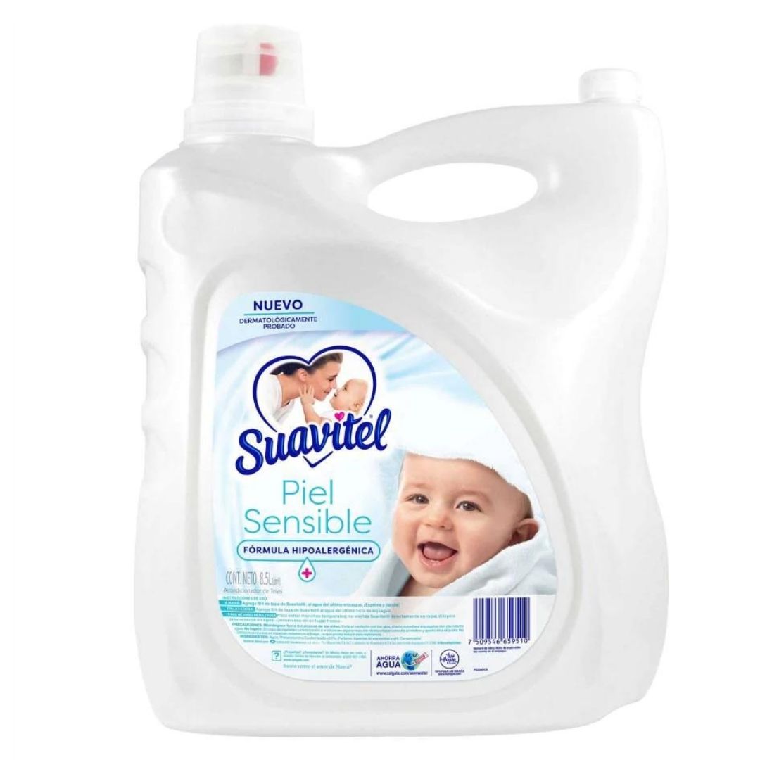 Suavizante De Telas Suavitel Piel Sensible Para Bebe 8.5 Lts