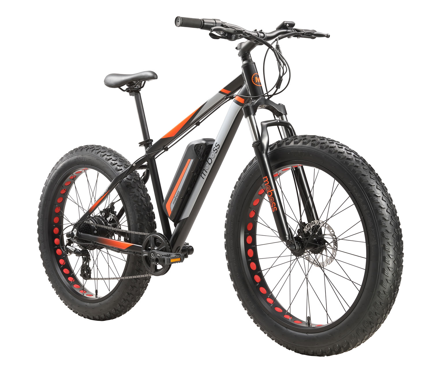 Bicicleta Eléctrica MTB Fatbike Moboss Ebike Osprey 350W 26"