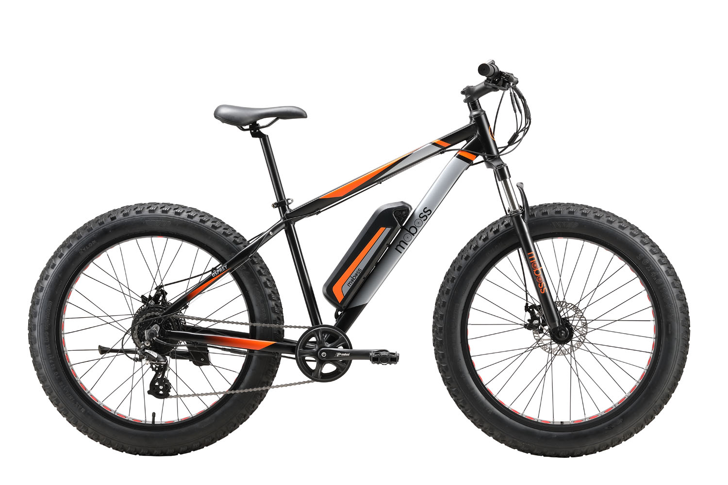 Bicicleta Eléctrica MTB Fatbike Moboss Ebike Osprey 350W 26"
