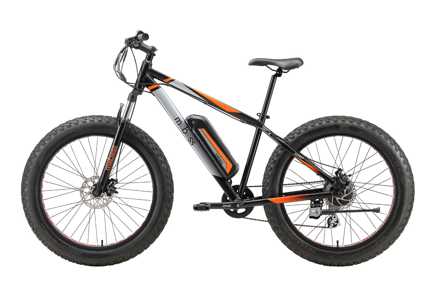 Bicicleta Eléctrica MTB Fatbike Moboss Ebike Osprey 350W 26"