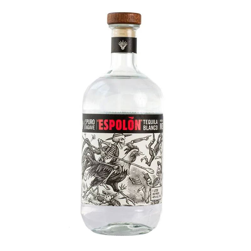 ESTUCHE DE CATA TEQUILA ESPOLON BLANCO CON GARNITURAS